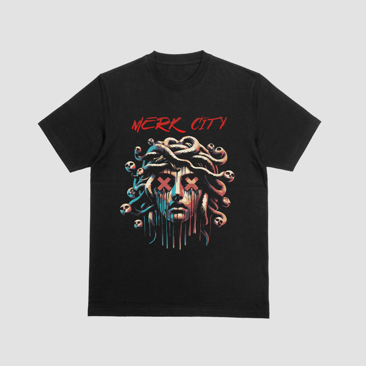 Merk City Medusa Drip T-Shirt