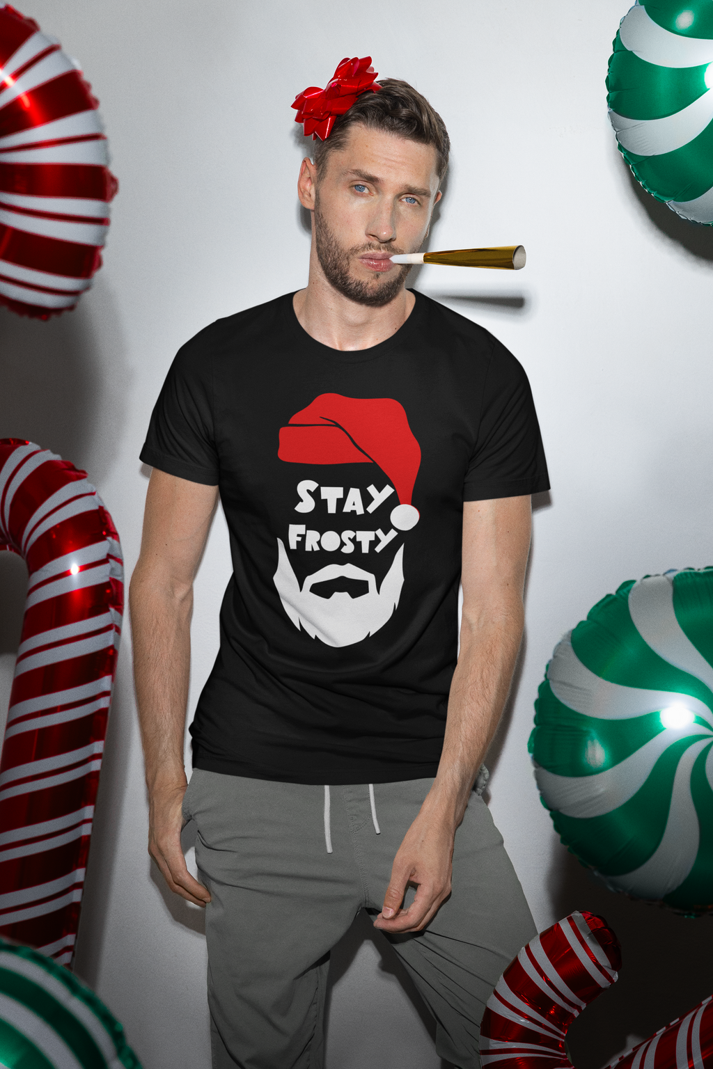 Stay Frosty Christmas Tee