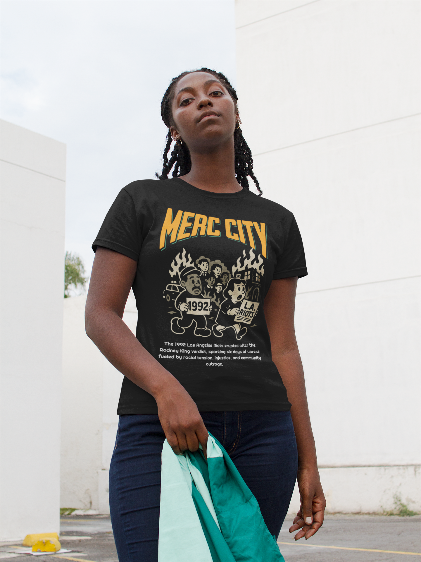 Merc City 1992 L.A. Uprising Tee
