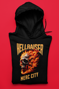 Merc City “Hellraiser” Fire Skull Premium Hoodie
