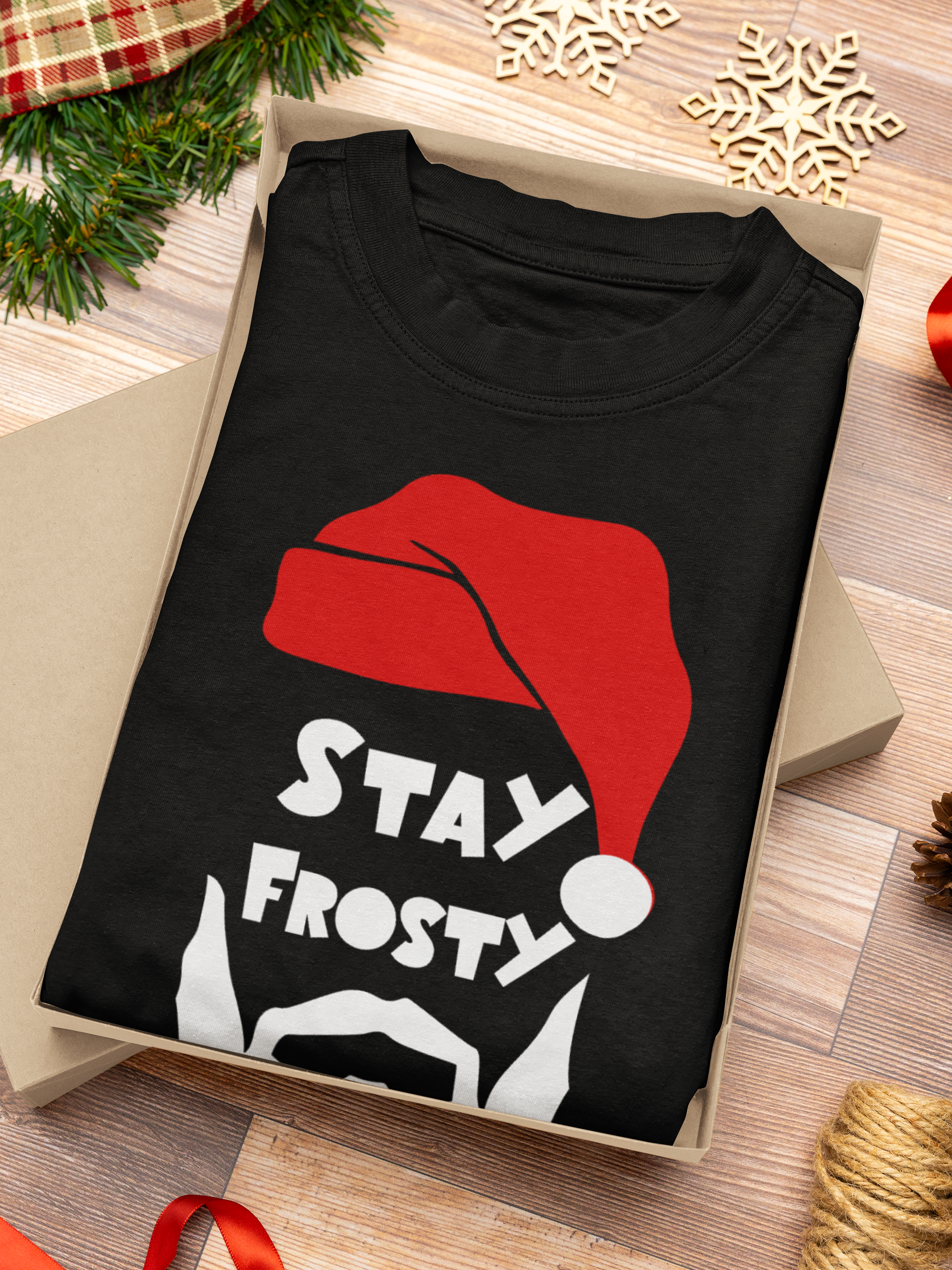 Stay Frosty Christmas Tee