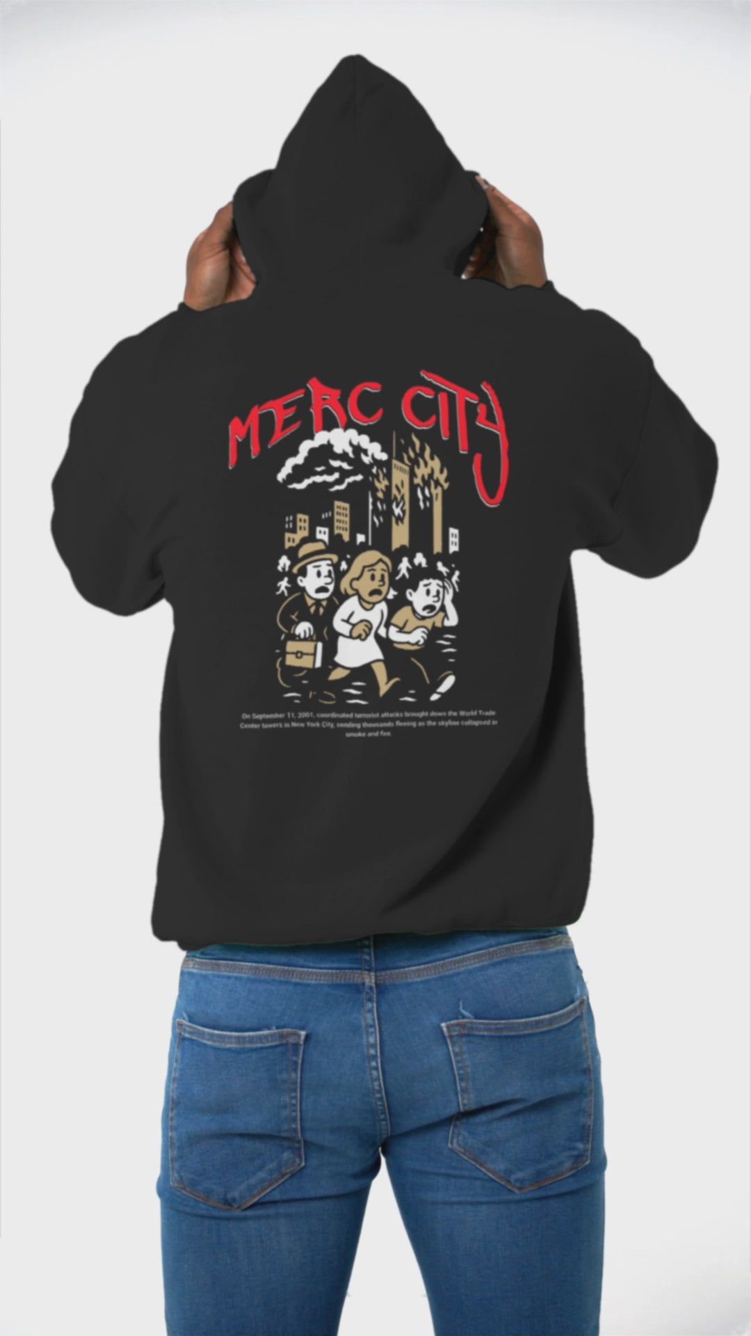 Merc City Fallen Towers Memorial Hoodie