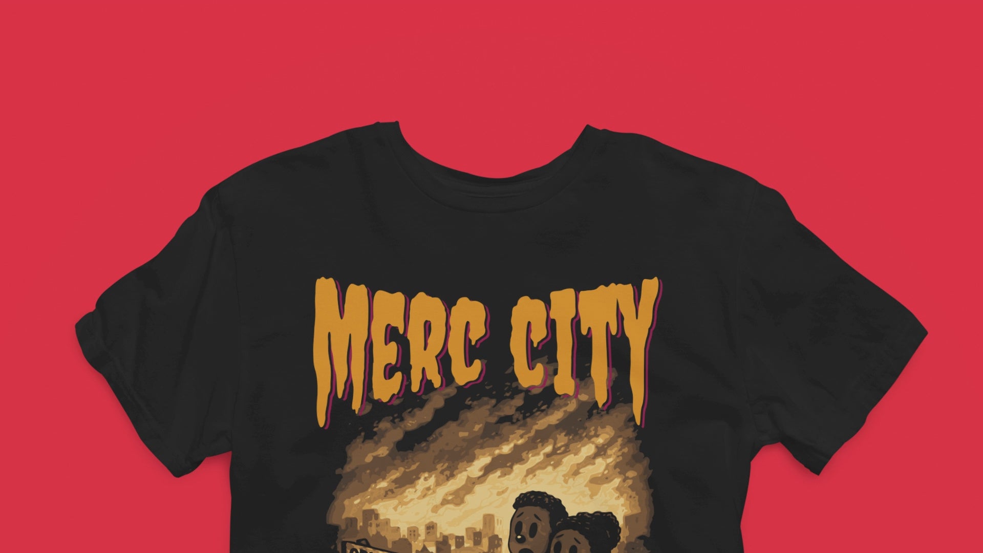 Merc City – Hurricane Katrina Graphic T-Shirt